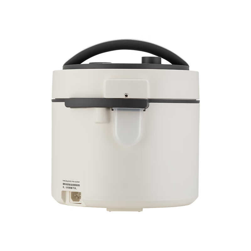 北美电器 ACA 方形电压力锅 2L 大容量 800W 微电脑控制 四位数码显示 白色系 12-24小时预约定时 单胆设计 适合7-9人使用高清大图