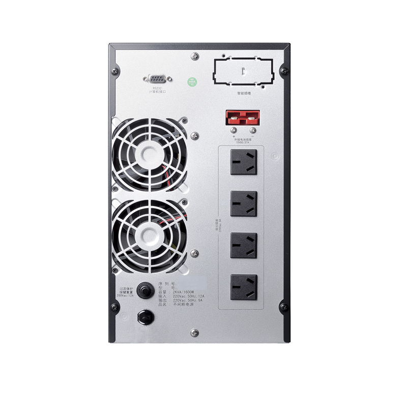 雷诺士智能 UPS电源 Reros-2K(塔式长机) 不含电池和电池链接线高清大图