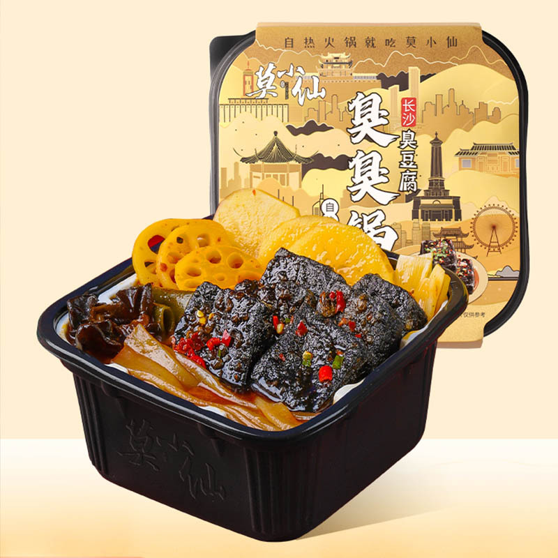 莫小仙臭臭锅自热火锅速食长沙臭豆腐小火锅350g
