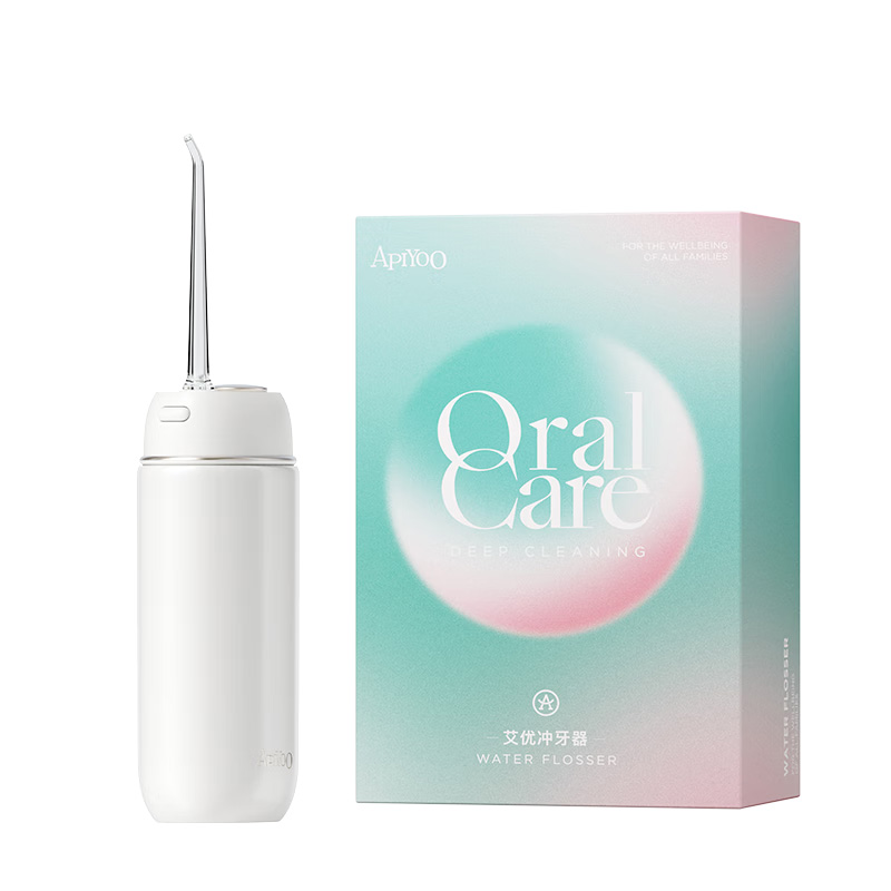 艾优 X11 复古智能冲牙器白色高清大图