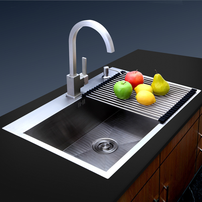 华帝vattiha100372i304不锈钢水槽洗菜盆水槽单槽