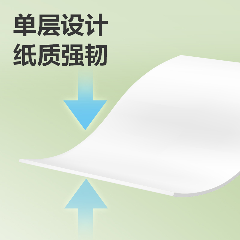 得力 桔然擦手纸1层200抽 原生竹浆纸质柔软 湿水不易破 CC1200-05 白色 20包/箱 1箱高清大图