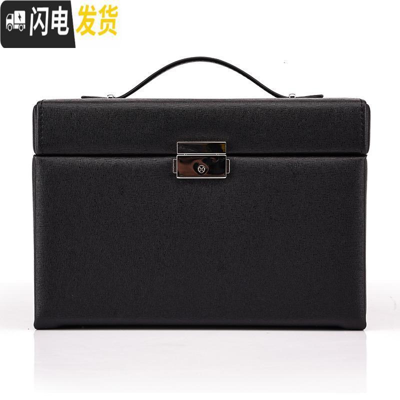三维工匠首饰盒子大容量公主欧式韩国多功能手饰品首饰收纳盒高清大图