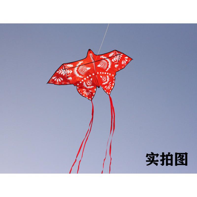 潍坊艺博风筝2020新款蝴蝶风筝大型高档成人儿童卡通三角微风易飞创意 三维工匠 蝴蝶+1000米线轮_147