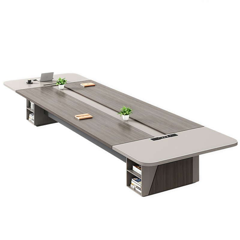 豫龙都会 议桌1.6m张高清大图