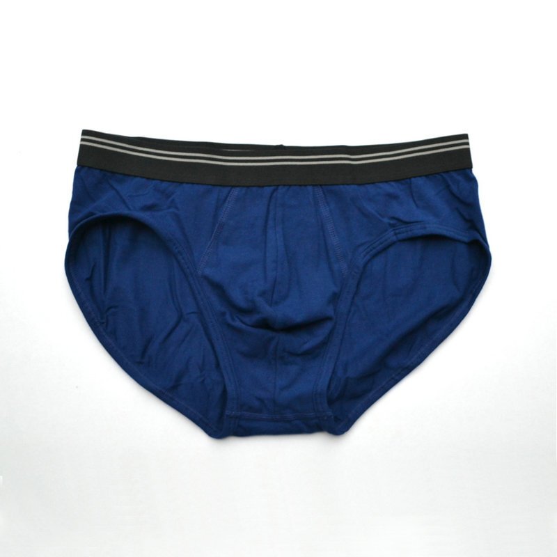 波迷娜(bomina)男士低腰小三角内裤窄边简约男士纯色三角裤u凸囊打底