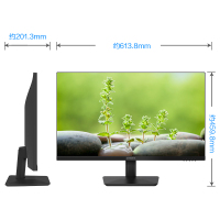 创维(Skyworth)27英寸显示器 IPS屏 三边微边框 75Hz 低蓝光爱眼 可壁挂1670万色数 HDMI线 游戏家用办公高清屏幕台式液晶电脑显示屏 27X3