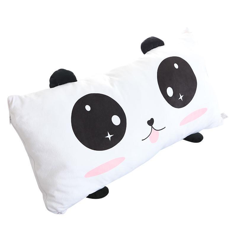 卡通个性可爱学生宿舍枕头成人床上单人双人长枕芯儿童午睡女孩小