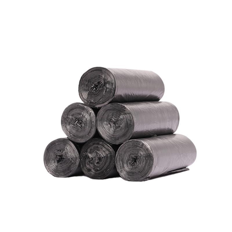 妙洁3卷/包 50*60大号 20只/卷加厚垃圾袋混色