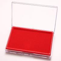 得力 NO.9864 快干印台(红)方形