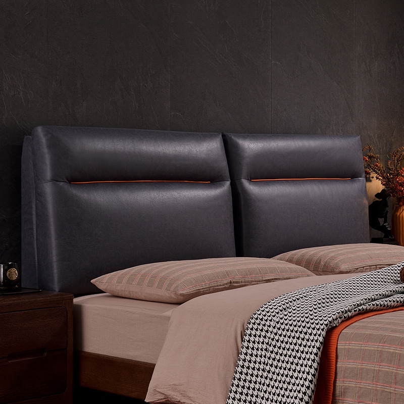 京城派 防水科技布床头靠垫榻榻米贴墙软包双人大靠背免洗床头罩北欧自粘靠背床头软包双人榻榻米皮革靠垫实木床靠垫定制