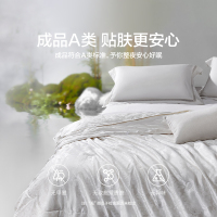 LOVO乐蜗家纺蚕丝被子被芯夏凉被空调被蚕丝夏被春秋被单双人被子被芯