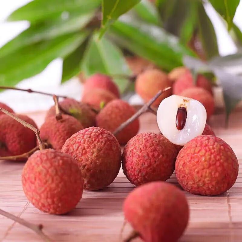 西沛生鲜海南桂花香荔枝新鲜水果甜美多汁45斤礼盒装