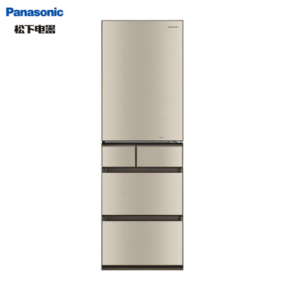 松下(Panasonic)405升 多门电冰箱 日本原装进口 风冷无霜变频 玻璃门家用多开门冰箱NR-EC43VG-N5