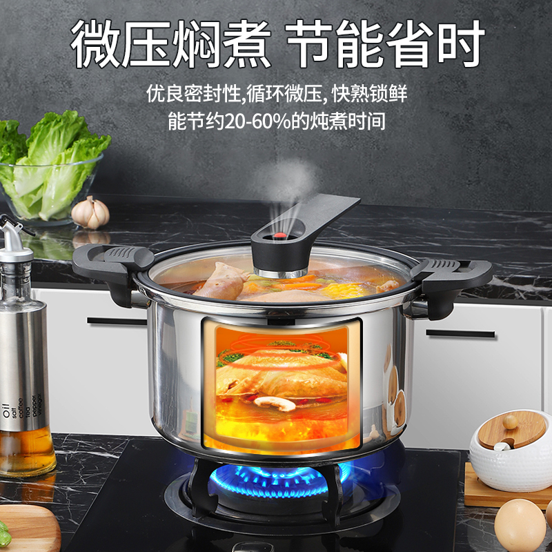佰造(BAIZAO) 尊悦轻享微压锅BZ-BC801 24cm高清大图