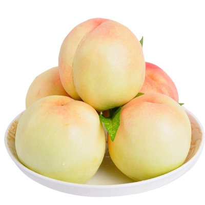 【预售】百宝源阳山水蜜桃8个礼盒装 单果重250g-300g 水蜜桃 新鲜大桃水果 桃子香甜可口