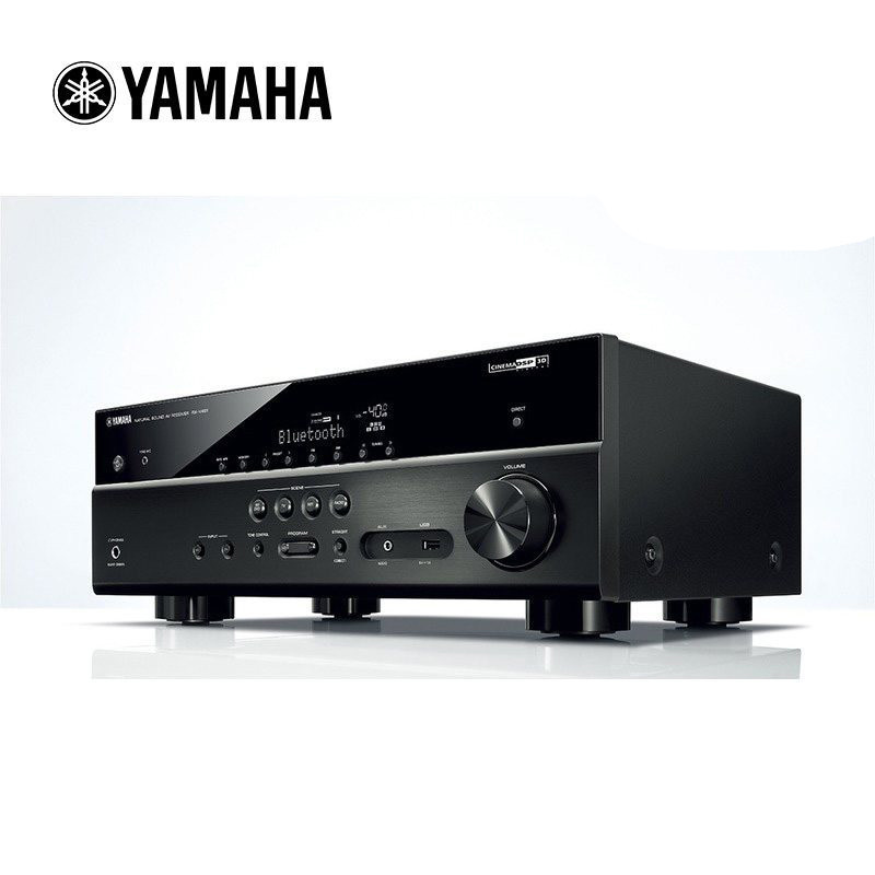 进口Yamaha/雅马哈 RX-V481 数字5.1家庭影院蓝牙功放 大功率APP 金色蓝牙有问题