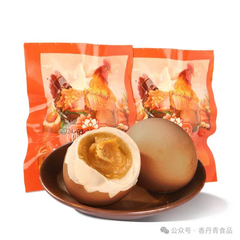 正宗起沙流油泥腌麻酱鸡蛋礼盒装50g*20枚高清大图