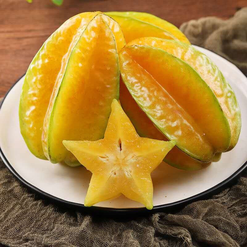 湛航 杨桃水果新鲜5斤福建下河树上熟大甜红洋阳扬桃不酸整箱