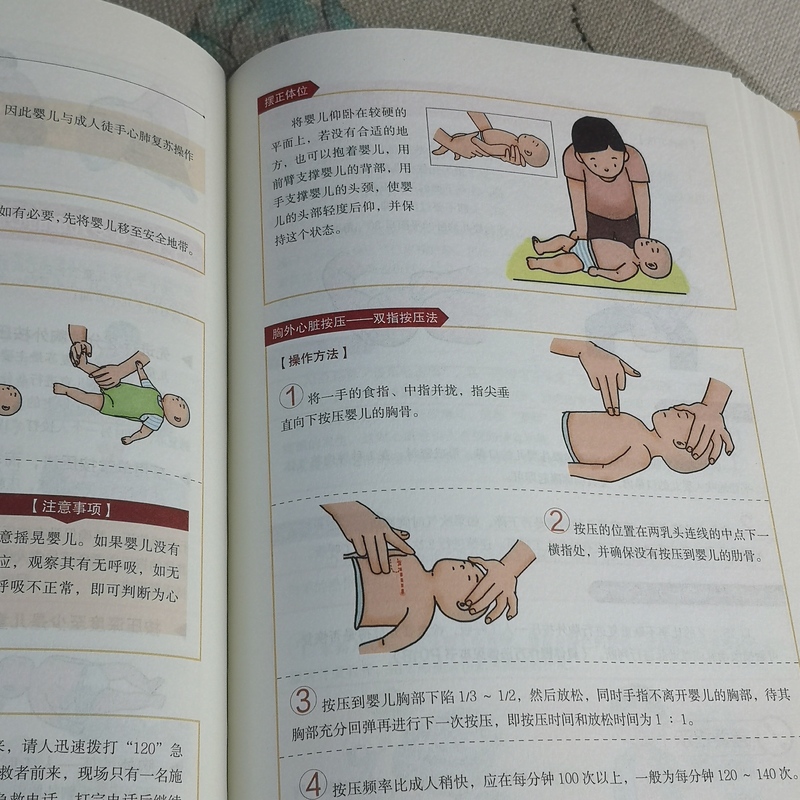 [正版]家庭急救手册 现代科普家庭医生常见急救知识健康指导书籍 医学基本常识操作书生活安全书护理学中暑休克溺水急症抢救高清大图