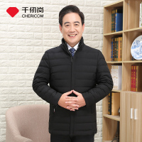千仞岗(CHERICOM) 新品羽绒服中老年时尚简约休闲保暖外套