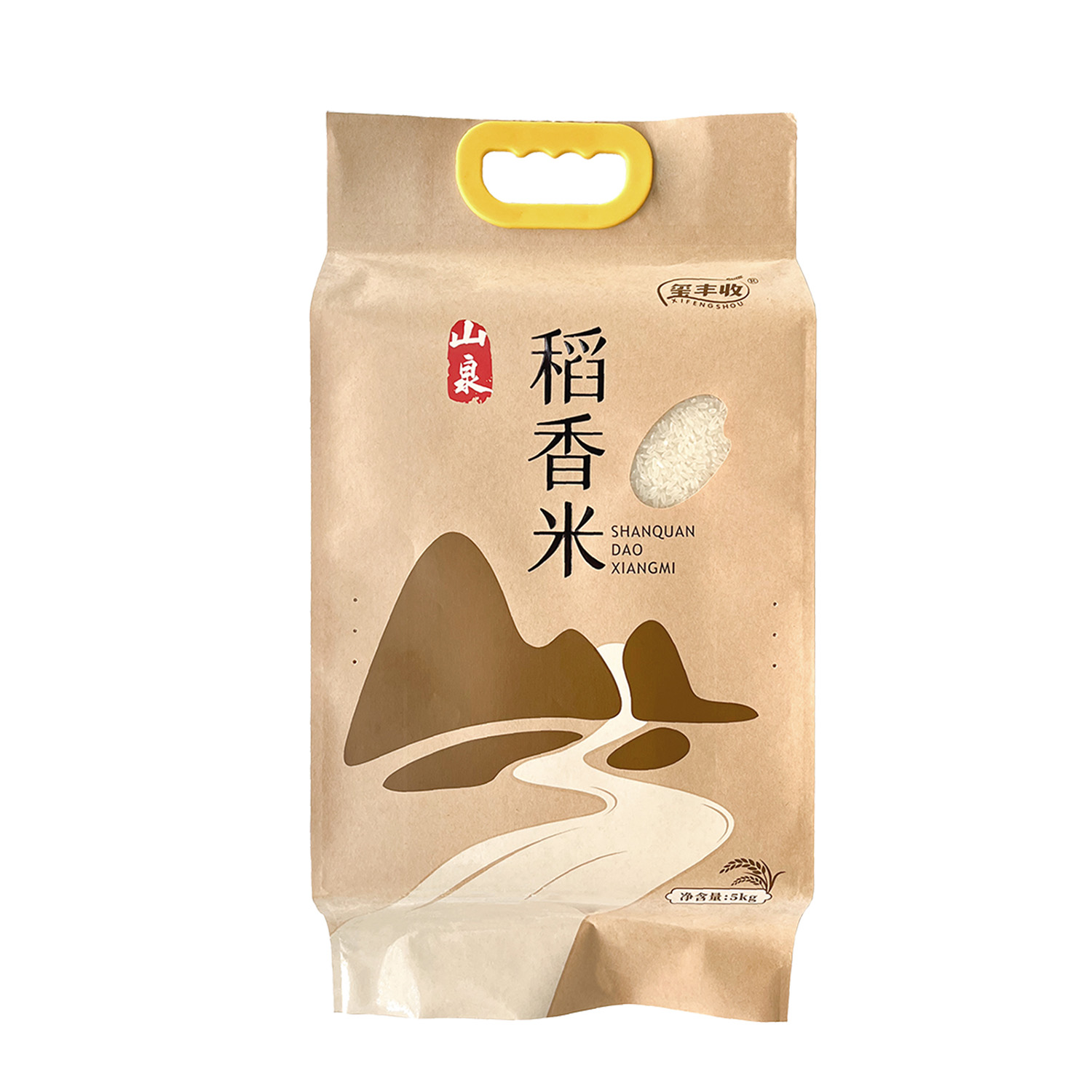 山泉稻香米5kg袋高清大图