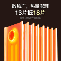 格力（GREE) 电油汀NDY20-S6022 电暖器 13折边汀片 3D立体升温 加湿干衣 双U管发热 取暖器