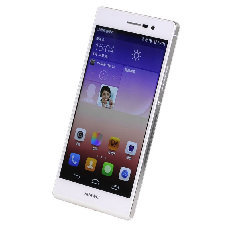 华为huawei华为p7电信4g手机双卡双待智能手机2gb16gb白色