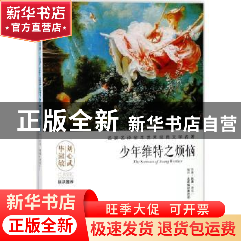 正版 少年维特之烦恼 (德)歌德原著 天地出版社 9787545533262 书高清大图