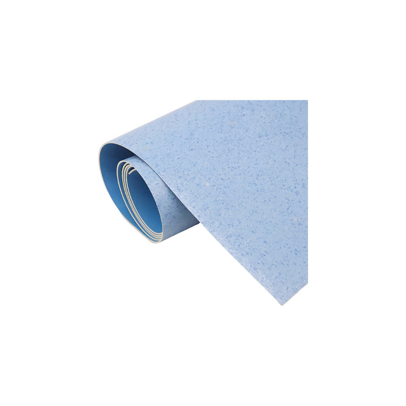 天空桥 PVC地板革 蓝色碎石纹2.0mm 平方米高清大图