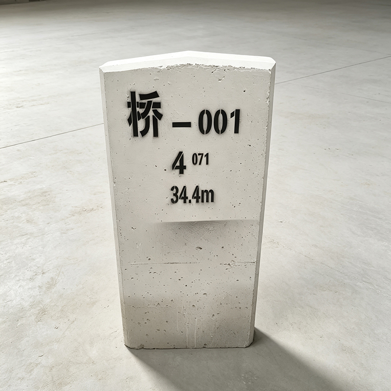 HENUO 混凝土桥梁标 1100*550*100mm 个高清大图