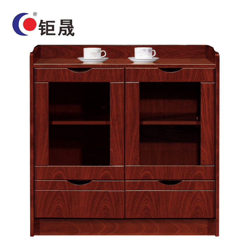 钜晟 油漆茶水柜0.8米两门两抽茶水柜JS-JP02