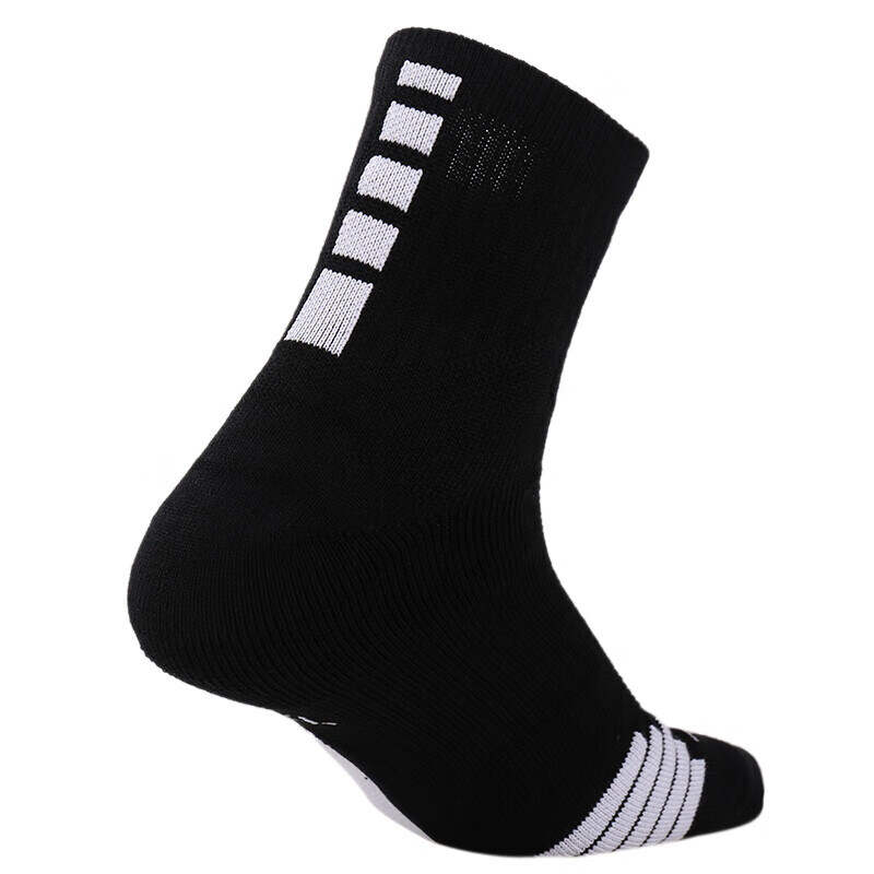 nike男女袜子2023运动袜子休闲训练透气短袜 SX7625-013黑色一双装 S