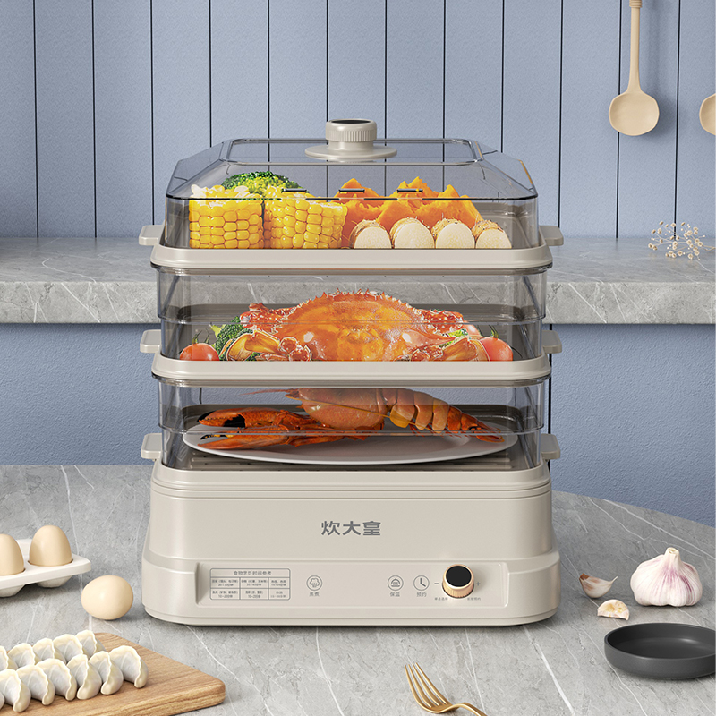 炊大皇 多功能电蒸锅 CDH-ZL8018 18L大容量