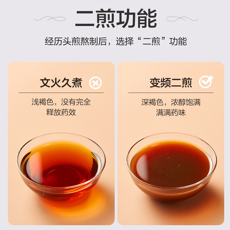 小熊(Bear)中药锅煎药壶全自动 4L大容量分体式陶瓷电熬药养生壶 中药煲药罐电药砂锅 JYH-C40D2高清大图