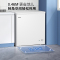 海尔(Haier)200升 家用卧式冰柜 冷柜 小冰箱 减霜80% 一级能效 断电保护 带脚轮BC/BD-200GHDT