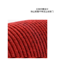明壹行 MYX-DT05 1m*1m 涤纶布 红色 条纹毯