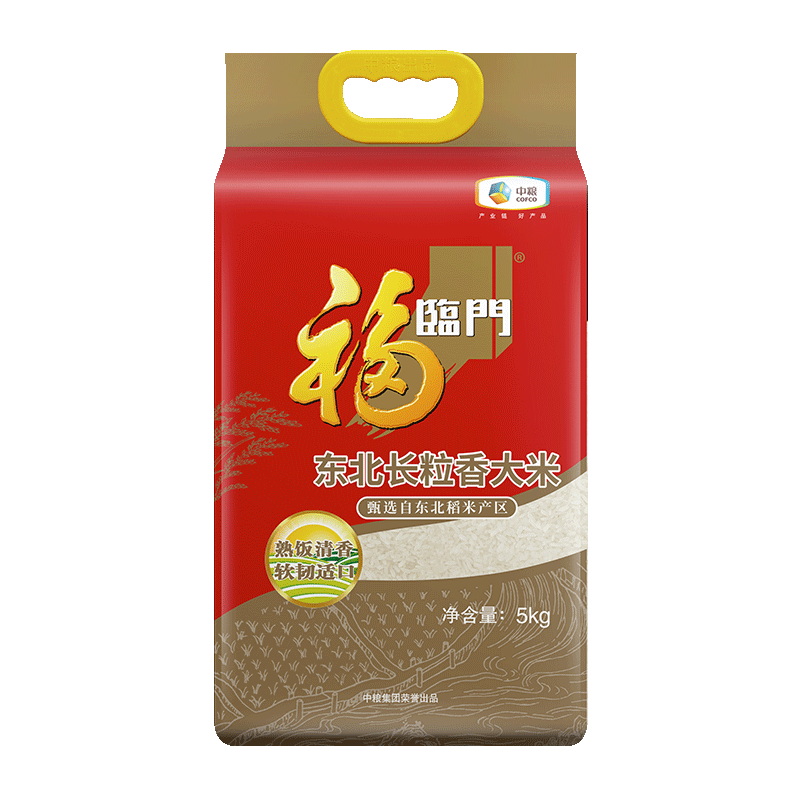 中粮福临门东北长粒香米 5kg