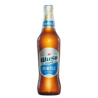 乌苏啤酒 WUSU 小麦白啤酒新疆啤酒465mlx6瓶装 箱装新疆大乌苏网红啤酒白啤新疆啤酒 新疆特产