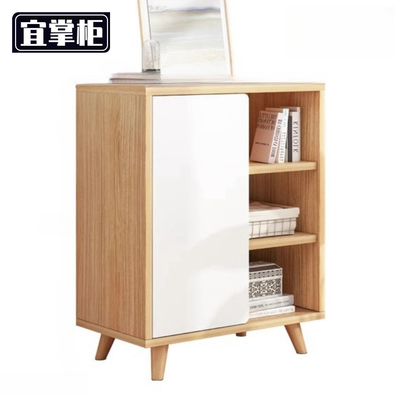 宜掌柜 木质矮柜 60*30*84cm 个高清大图