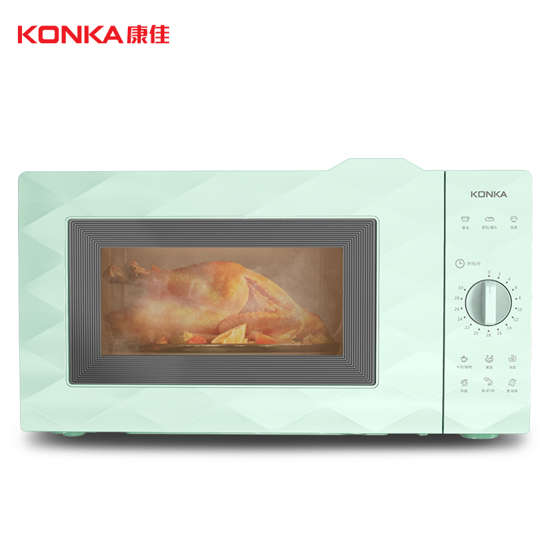康佳(KONKA)家用微波炉微烤一体机20L热饭菜解冻快速加热节能KWBL-20X01