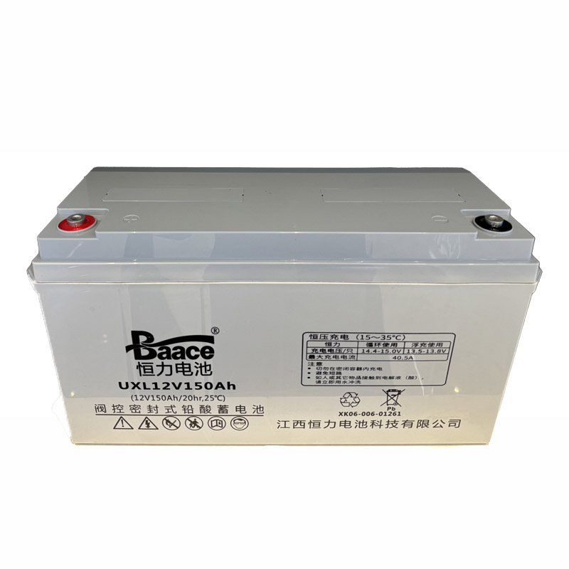 BAACE恒力铅酸蓄电池UXL12V150Ah(含配件卸货)块高清大图