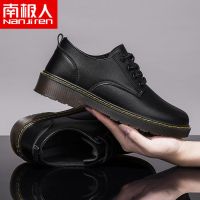 男鞋韩版潮流春季新款男士休闲皮鞋英伦风懒人鞋男