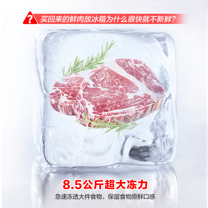 容声(Ronshen) 609升对开门冰箱 两门双变频节能一级能效CAA离子除菌净味 国补 BCD-609WD11HP高清大图
