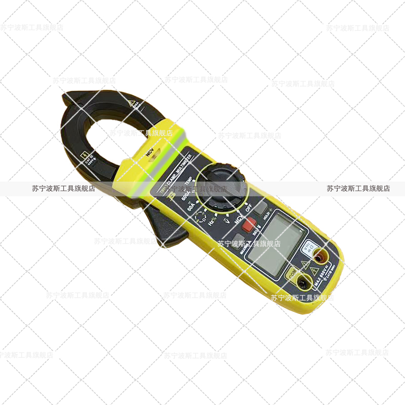 波斯(BOSI) 荧光系列钳型数显万用表 215×75×43mm 个高清大图