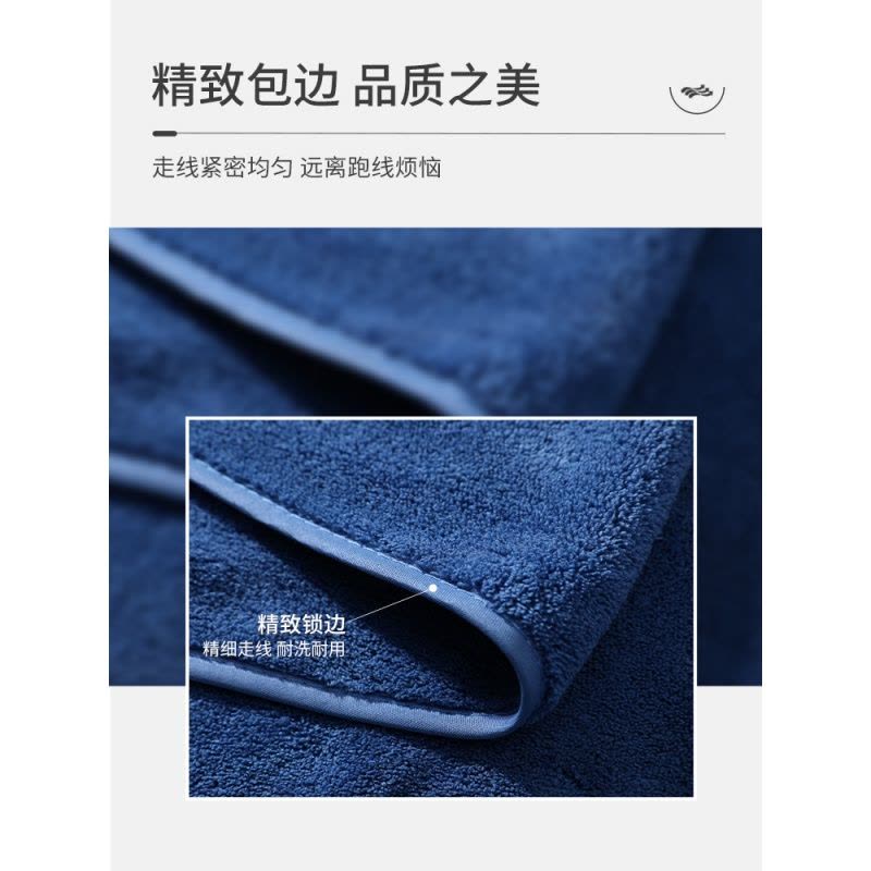 珊瑚绒浴巾女家用洗澡裹巾冬季加厚款男士游泳温泉吸水速干大毛巾图片