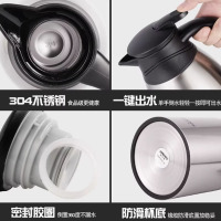 哈尔斯(HAERS) HK-2000-25 经典保温水壶咖啡壶2L钢本色