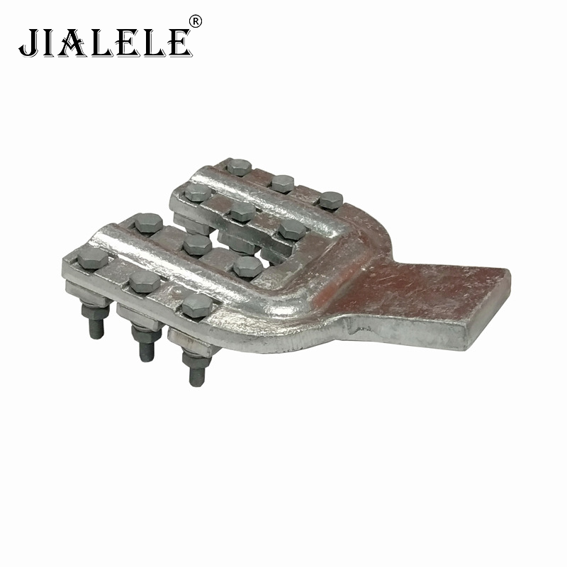 JIALELE 螺栓型双导线设备线夹 SSLG-5/120 个高清大图