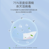 爱护佳仙女酒精湿巾家庭护理卫生医疗表面除菌湿纸巾大尺寸 40抽/包