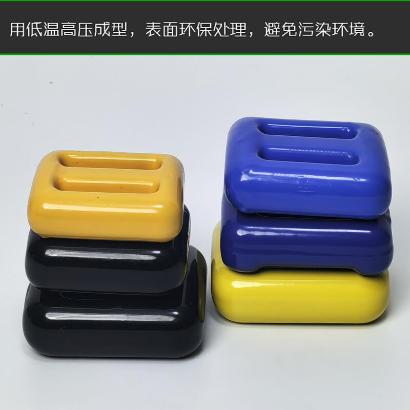 YEXIZE潜水铅块负重腰带式配重铅锭自由潜深浮潜负重加重铅块腰坠-黑色500g高清大图